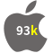 Aplicativo 93k para iOS